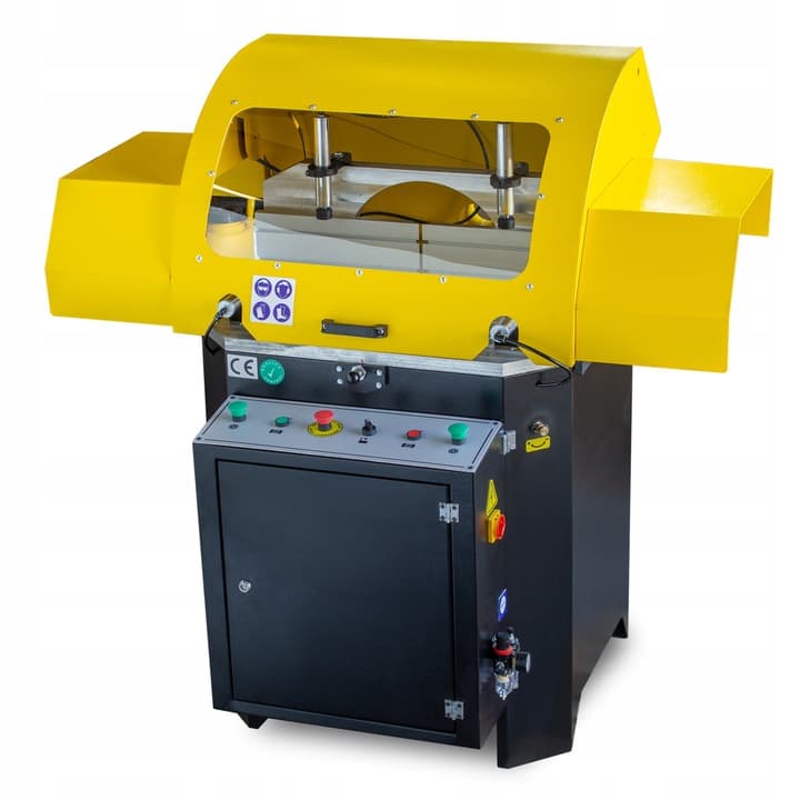 VIBER-SYSTEM ALU500 PÓŁAUTOMATYCZNA PRZECINARKA TARCZOWA DO PROFILI PVC I A