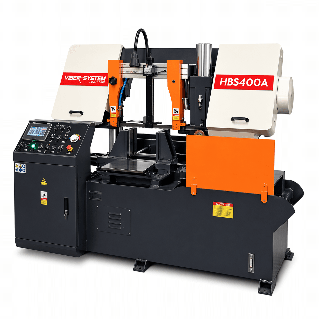 AUTOMATYCZNA PRZECINARKA TAŚMOWA DO METALU VIBER-SYSTEM HBS400A HEAVY LINE