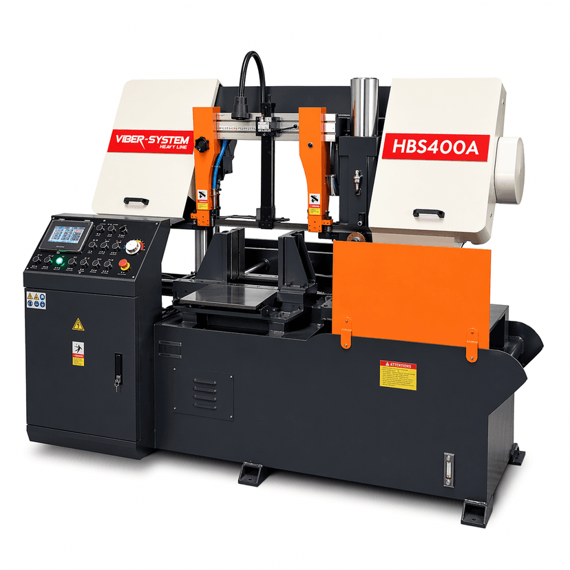 AUTOMATYCZNA PRZECINARKA TAŚMOWA DO METALU VIBER-SYSTEM HBS400A HEAVY LINE