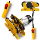 WÓZEK SUWNICOWY ELEKTRYCZNY 1T 1000 KG VIBER-SYSTEM EWS6 DO WCIĄGAREK 1