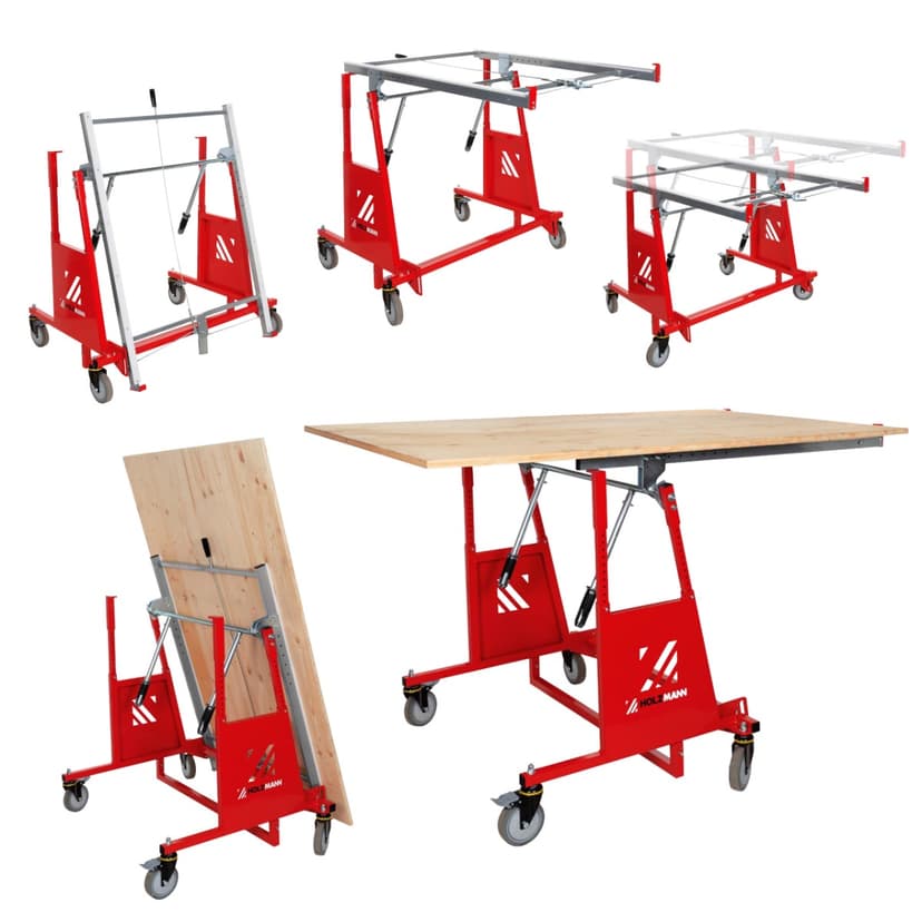 WÓZEK DO PŁYT MEBLOWYCH HOLZMANN PW3025KIPP 150 KG TRANSPORT MANIPULACYJNY