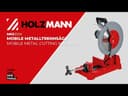 PRZECINARKA PIŁA TARCZOWA DO METALU HOLZMANN MKS355N 230V MOBILNA 10