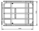 RAMA RUROWA ZIPPER EWB150-100LTR DO TACZKI ZI-EWB150-100L 150 KG 2
