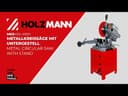PILA TARCZOWA DO METALU HOLZMANN MKS400 Z PODSTAWA I PODAJNIKAMI RB6 6