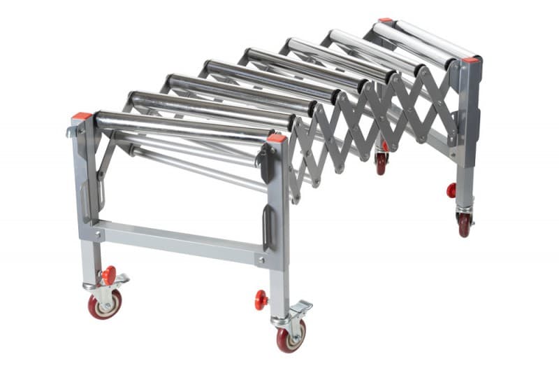 PODAJNIK ROLKOWY HOLZMANN RB9A 9 ROLEK 130 KG REGULOWANY 500-1400 MM
