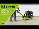 ZAGĘSZCZARKA PŁYTOWA Z REWERSEM ZIPPER ZI-RPE330D 330 KG SILNIK DIESLA 6