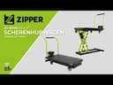 ELEKTRYCZNY WÓZEK PODNOŚNIKOWY NOŻYCOWY ZIPPER ZI-SHW200LIFT 200 KG 8