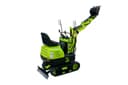 MINIKOPARKA ZIPPER ZI-MBGS600 6,3 KW Z ŁYŻKĄ I WIDŁAMI PALETOWYMI 6