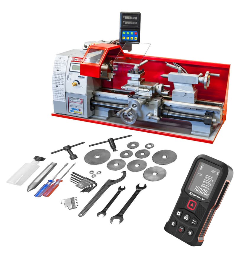 TOKARKA DO METALU HOLZMANN ED400FDDIG Z DALMIERZEM LASEROWYM OPTIMAT 60M
