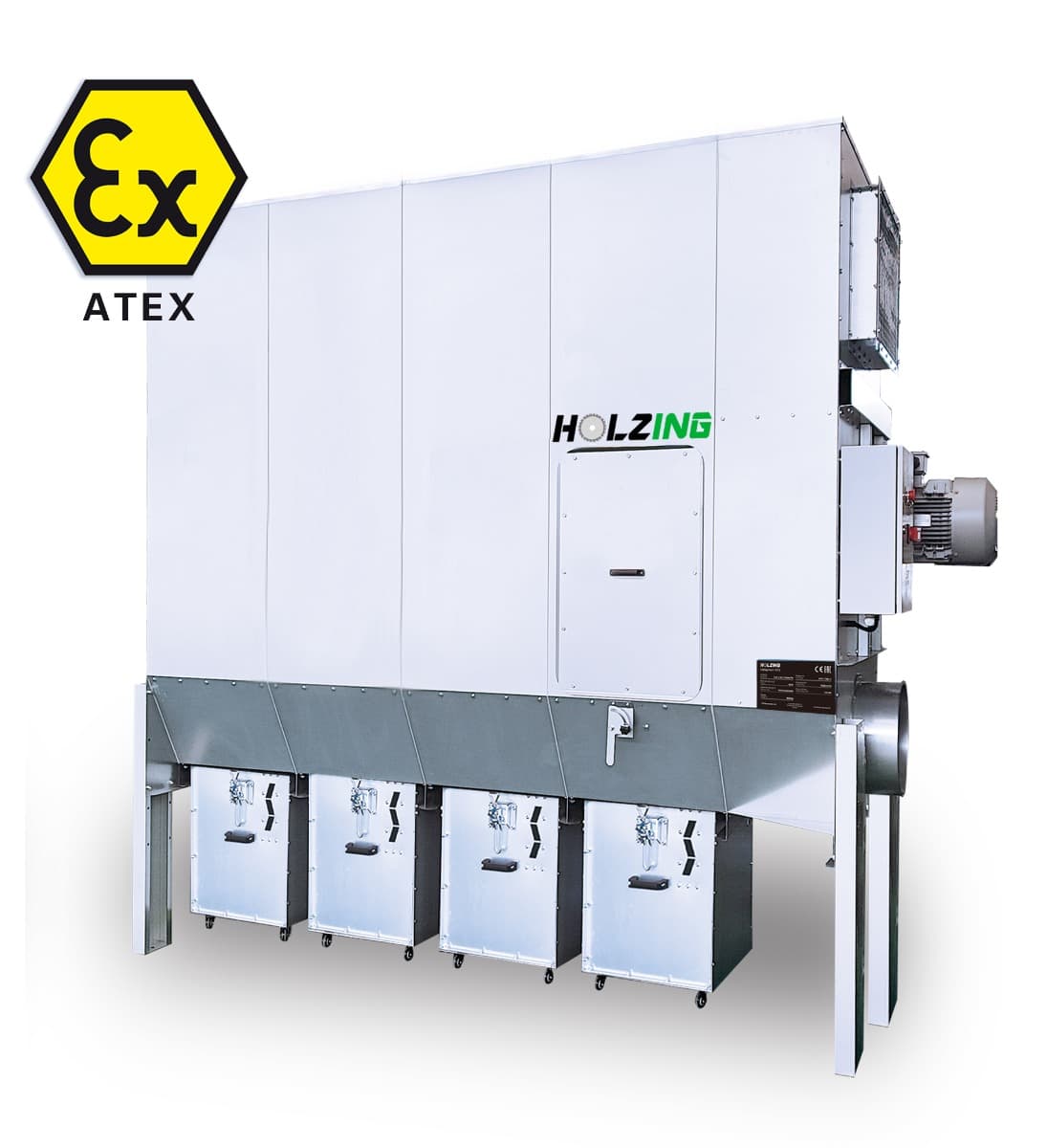 ODCIĄG TROCIN ODPYLACZ PODCIŚNIENIOWY HOLZING RLA ATEX 11000 M3H FALOWNIK