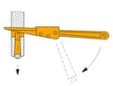 KLIN DO ROZSZCZEPIANIA STOŻKA MK1-2-3 HOLZMANN ATR123 AKCESORIUM DO METALU 2
