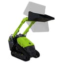 MINI KOMPAKTOWA ŁADOWARKA GĄSIENICOWA ZIPPER ZI-MKL1450 18,2 KW KOPARKA 7