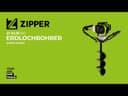 SPALINOWY ŚWIDER WIERTNICA DO GLEBY ZIPPER ZI-ELB380 52,8 CM3 1,9 KW 8