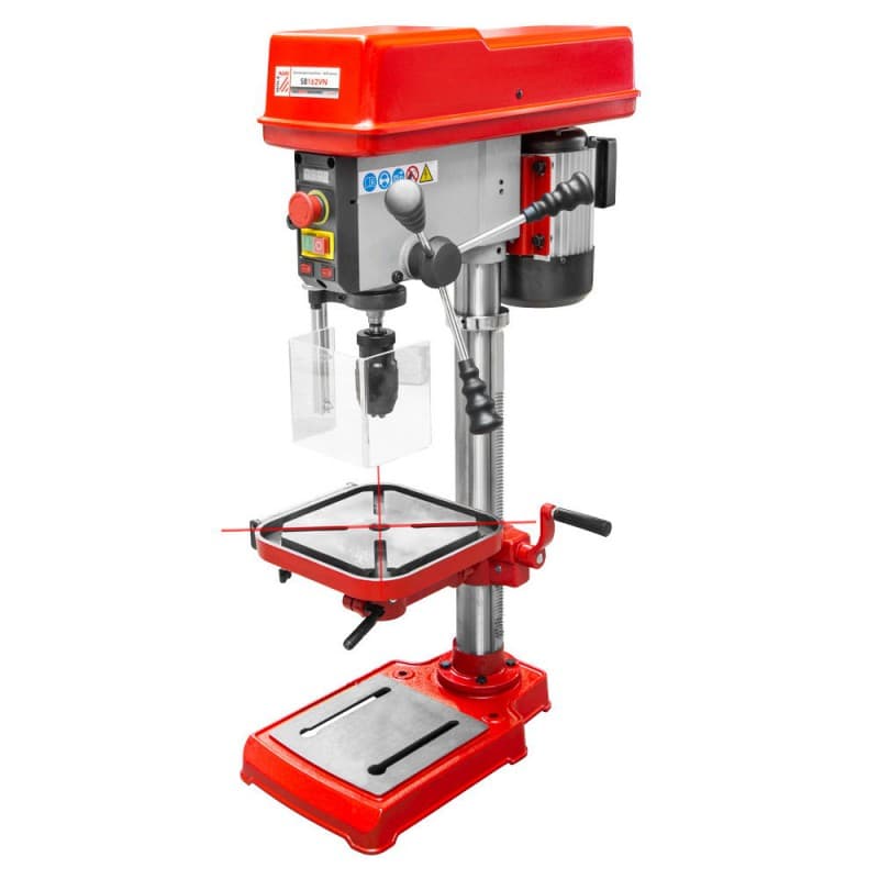 WIERTARKA PIONOWA DO METALU HOLZMANN SB162VN 500W 16MM LASER LCD