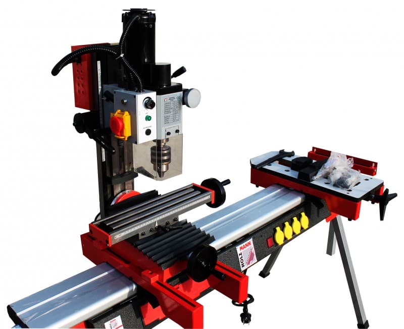 FREZARKA HOLZMANN BF16V 350W STÓŁ KRZYŻOWY 220X100MM DO METALU