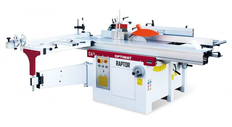 OPTIMAT RAPTOR C4-F5 MASZYNA WIELOCZYNNOŚCIOWA 5-FUNKCYJNA Z WAŁEM SPIRALNY