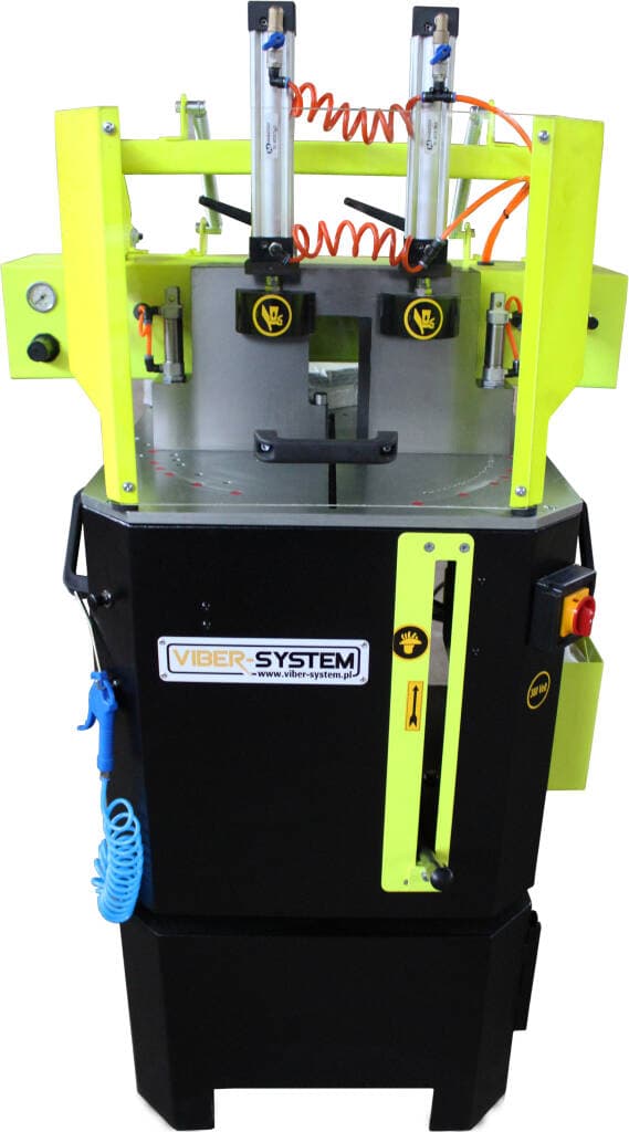 PRZECINARKA DO ALUMINIUM I PVC VIBER-SYSTEM LMS 500 Z DOCISKIEM PNEUMATYCZN