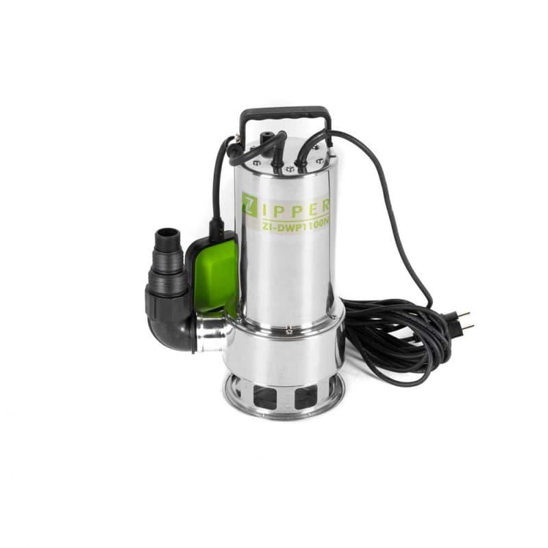 POMPA DO ZANIECZYSZCZONEJ WODY ZIPPER ZI-DWP1100N 1100W 15M3/H