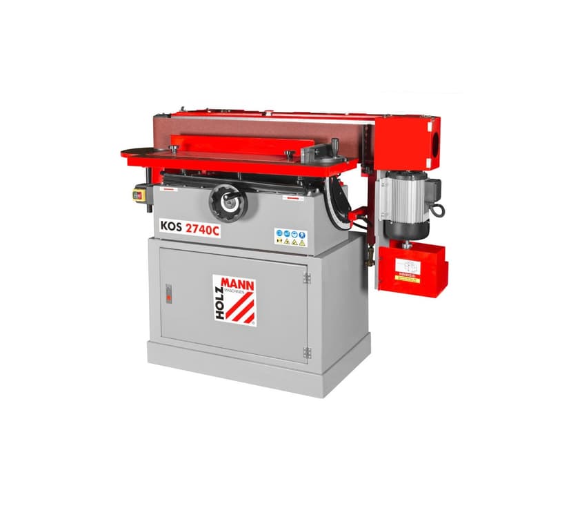 HOLZMANN KOS2740C SZLIFIERKA KRAWĘDZIOWA 230V 2200W Z WAŁKAMI I STOŁEM