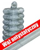 WĄŻ ANTYSATYCZNY HOLZMANN 50MM-300MM DO MASZYN STOLARSKICH ODCINEK 3M 6M 2