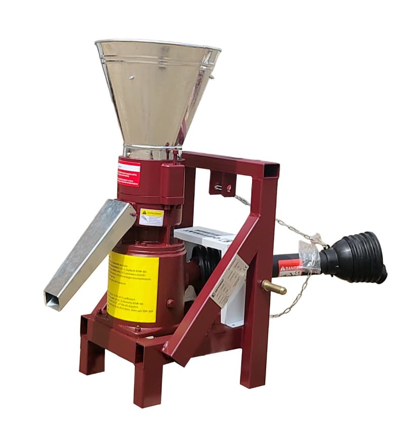 PRZEMYSŁOWA PELECIARKA GRANULATOR OPTIMAT PP120WOM DO CIĄGNIKA 120KG/H