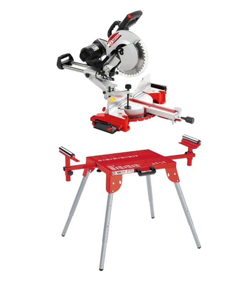 PILA UKOSNICA HOLZMANN KAP305JL Z STOLEM ROBOCZYM USK1710 1600W 305MM