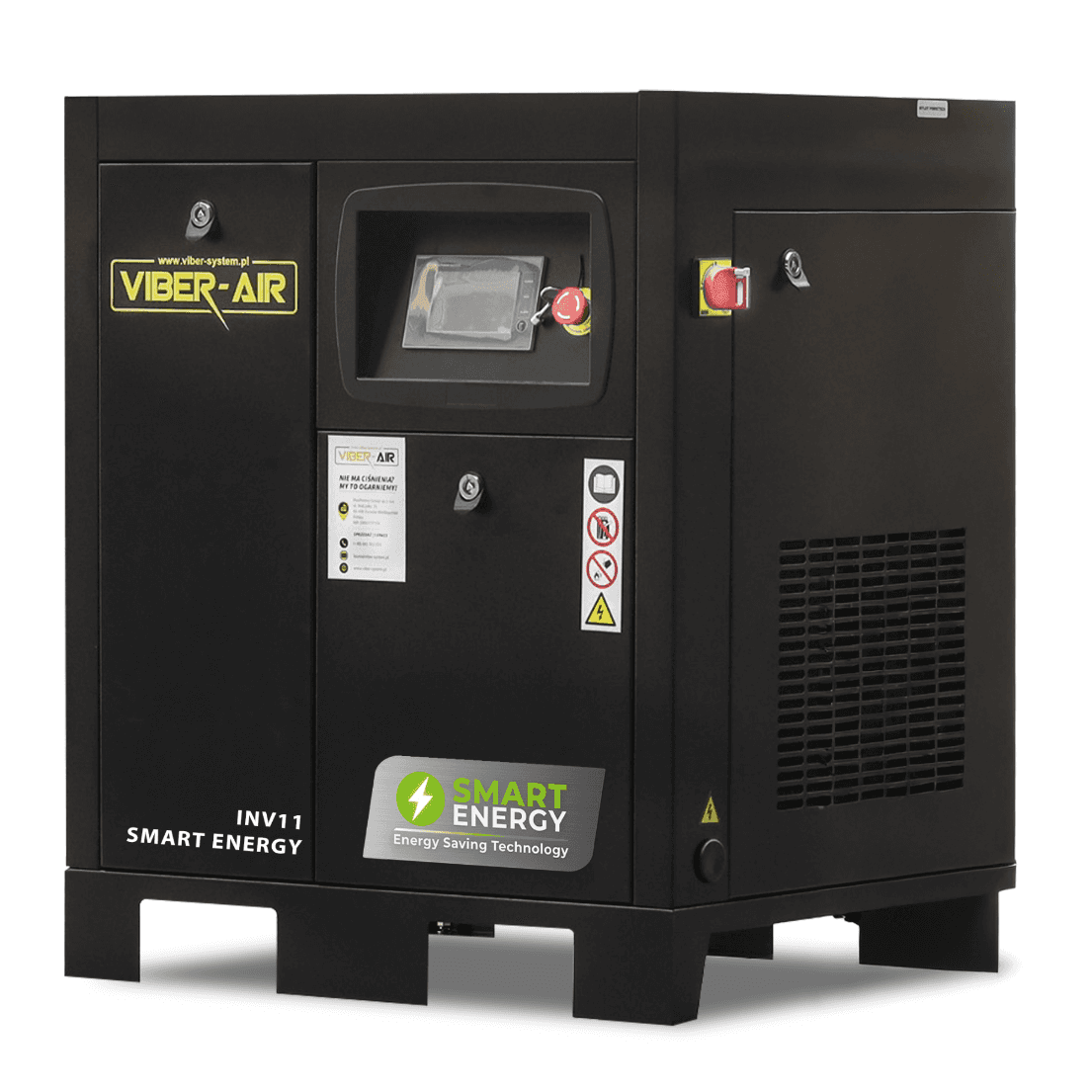 SPRĘŻARKA ŚRUBOWA VIBER-AIR INV11 SMART ENERGY 11KW 1800L/MIN 10BAR FALOWNI