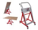 WÓZEK DO TRANSPORTU PŁYT HOLZMANN PW3040KIPP 136 KG Z ODCHYLANYM WSPORNIKIE 9