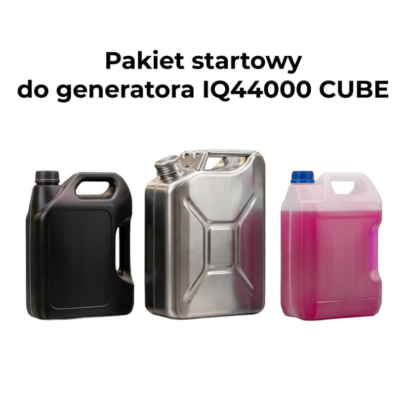 PAKIET STARTOWY DO GENERATORA PRĄDOTWÓRCZEGO OPTIMAT IQ44000 CUBE AKCESORIA