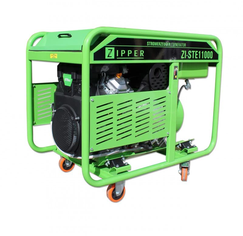 GENERATOR AGREGAT PRADOTWORCZY BUDOWLANY AVR BENZYNOWY ZIPPER ZI-STE11000 100