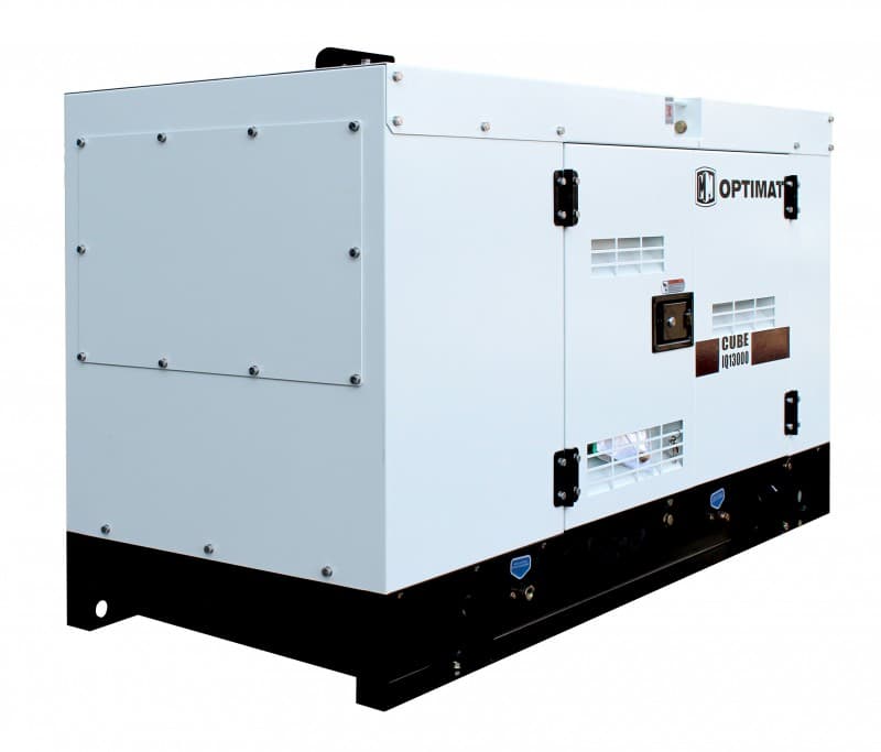 GENERATOR AGREGAT OPTIMAT IQ13000 CUBE 12 KW DIESEL TRÓJFAZOWY 400V