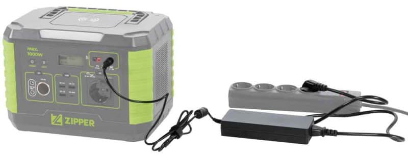 ZIPPER ZI-PS1000 PRZENOŚNA STACJA ZASILANIA POWERBANK 999WH 1000W