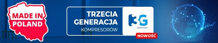KOMPRESOR ŚRUBOWY VIBER-SYSTEM BY GUDEPOL 500L 750L/M 10 BAR 10B500L