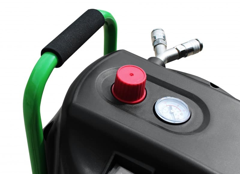 KOMPRESOR SPRĘŻARKA ZIPPER ZI-COM50-10 50L BEZOLEJOWY MOBILNY