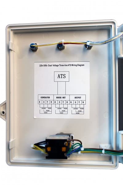 AUTOMATYCZNY WŁĄCZNIK ATS SZR 100A DO GENERATORÓW OPTIMAT CUBE