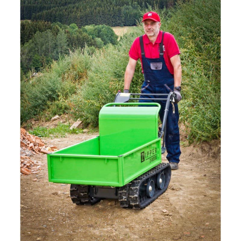 WOZIDŁO ZIPPER ZI-MD300 Z PŁUGIEM 300KG GĄSIENICOWE TRANSPORTER ŁADUNKÓW