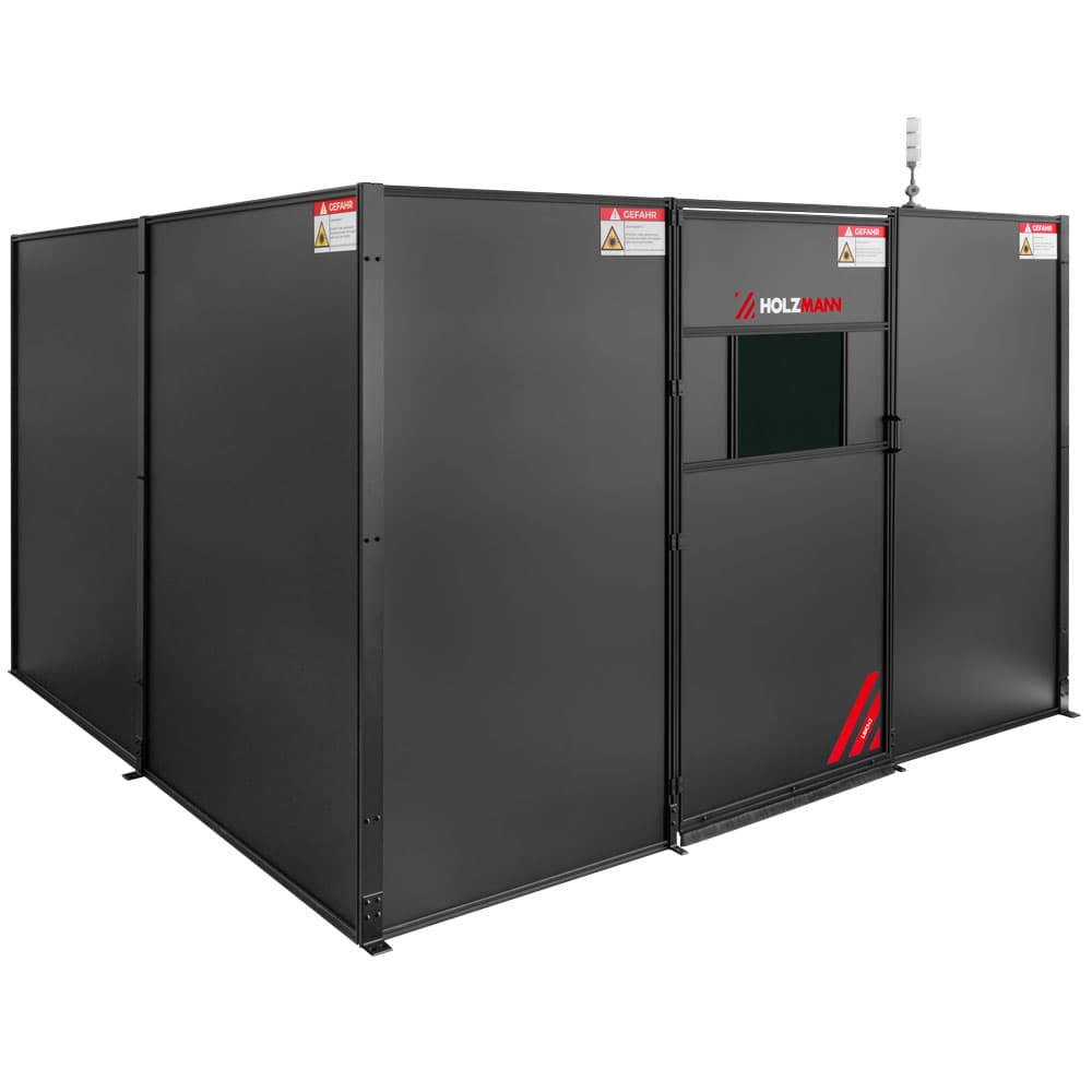KABINA OCHRONNA DO SPAWANIA LASEROWEGO HOLZMANN LSK3X3 3X3M BEZPIECZNA