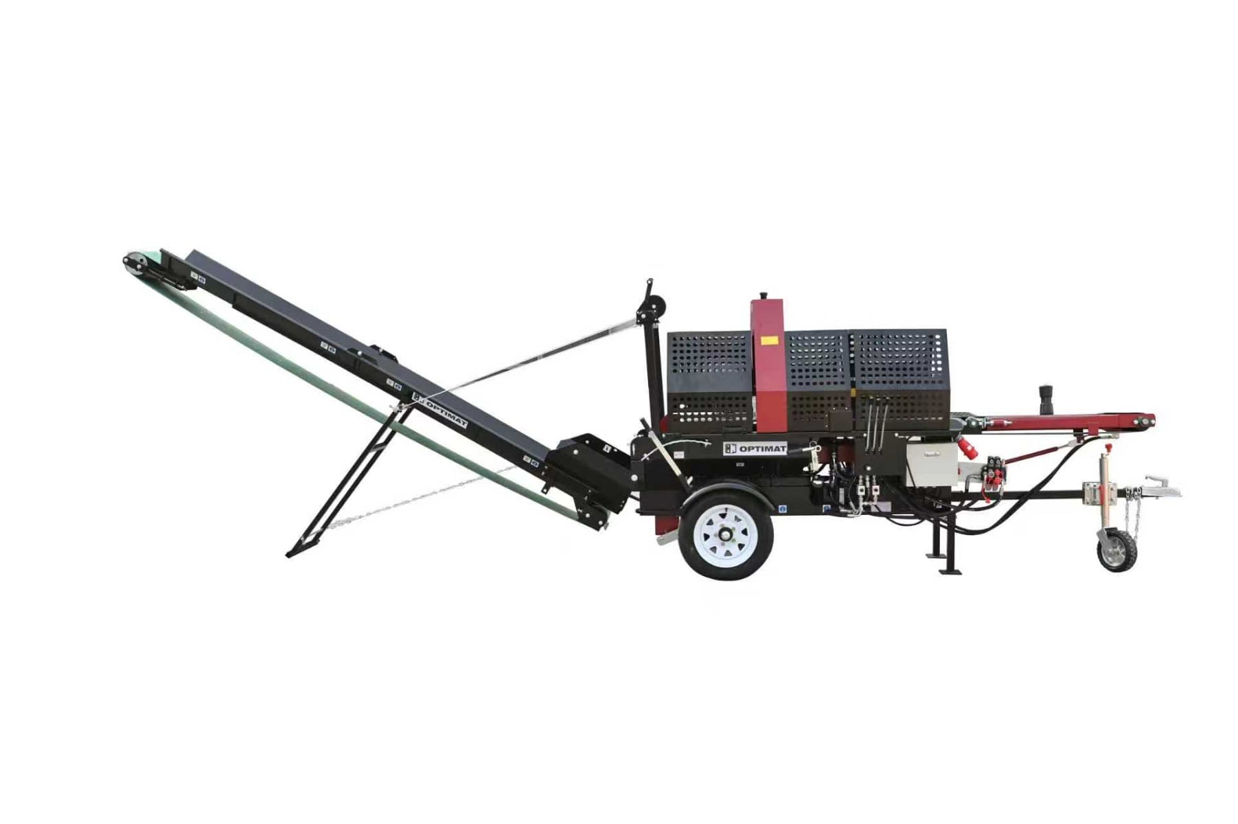 PIŁO-ŁUPARKA ELEKTRYCZNA 20 TON OPTIMAT FOREST LINE 20-E500 9,5KW HYDRAULICZNA