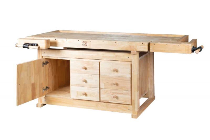 STRUGNICA STÓŁ STOLARSKI HOLZMANN WB 210C Z SZUFLADĄ I ZACISKIEM 2100 MM