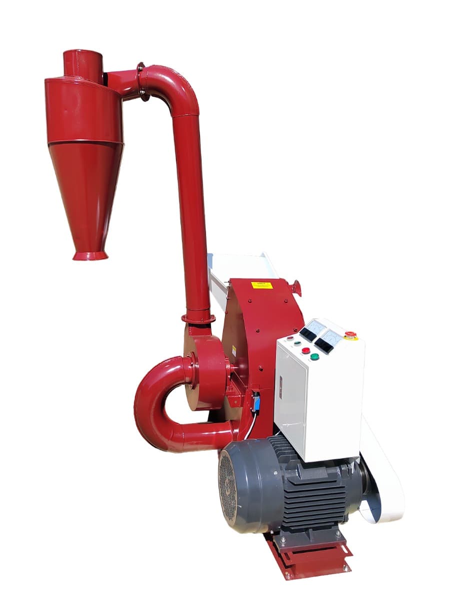 OPTIMAT RB400 MŁYN BIJAKOWY ROZDRABNIACZ 11 KW 1200 KG/H DO 50 MM SITO 6 MM 400V