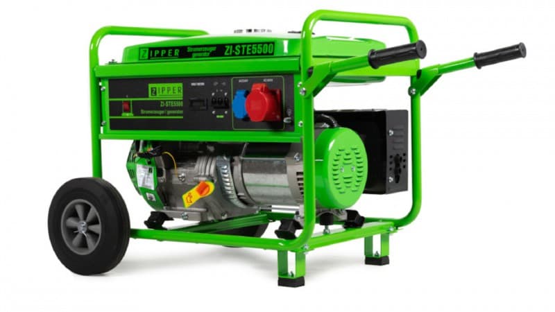GENERATOR AGREGAT PRĄDOTWÓRCZY AVR BENZYNOWY ZIPPER ZI-STE5500 5500W