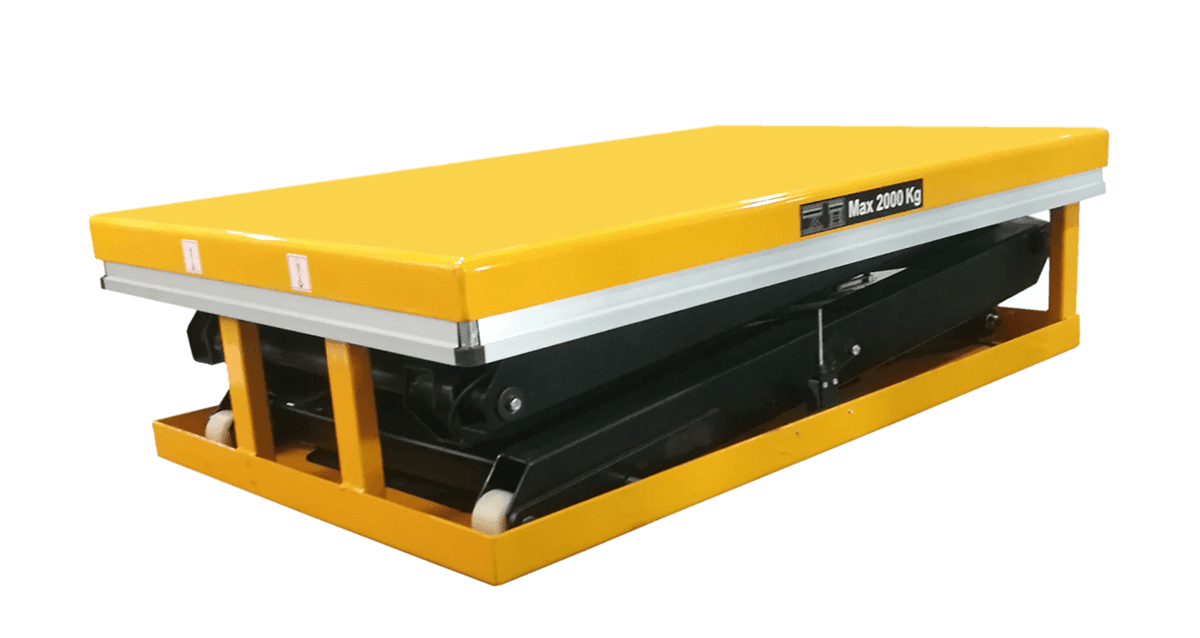 VIBER-SYSTEM PNP2000 ELEKTRYCZNY STÓŁ WARSZTATOWY PODNOŚNY NOŻYCOWY 2000 KG