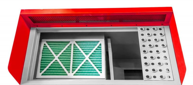 STÓŁ SZLIFIERSKI HOLZMANN SSAT1000 BEZPYŁOWY Z TURBINĄ 750W 4000M3/H