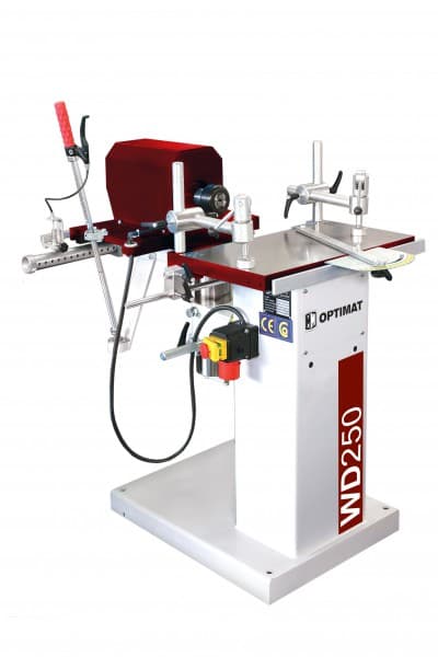 WIERTARKA POZIOMA OPTIMAT WD 250 DO WIERCENIA DYBLI 2,2 KW 380V