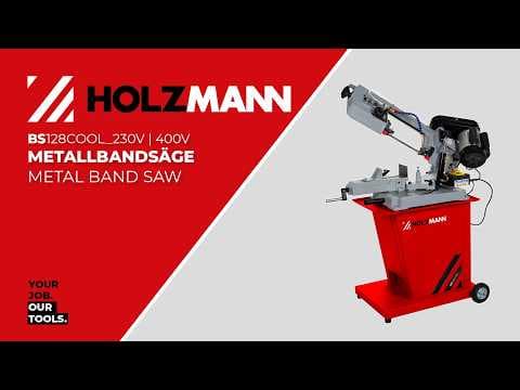 PIŁA TAŚMOWA DO METALU HOLZMANN BS128COOL 230V Z CHŁODZENIEM 125MM