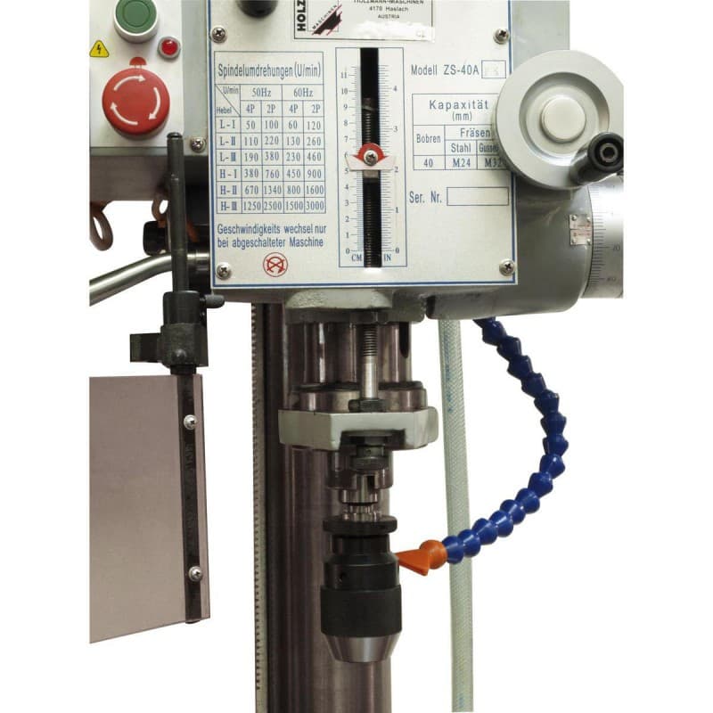WIERTARKA PRZEKŁADNIOWA HOLZMANN ZS40HS 1,1 KW 400V DO METALU SKU 10208