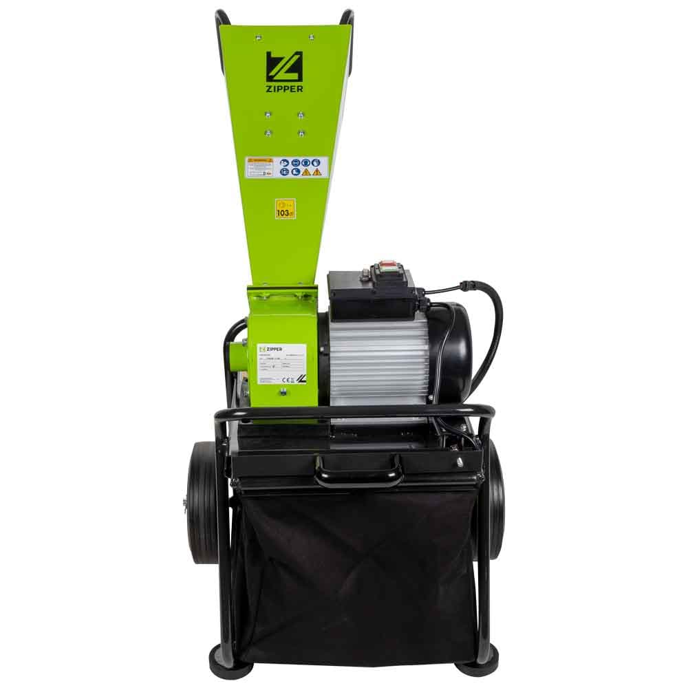 ROZDRABNIACZ ELEKTRYCZNY ZIPPER ZI-HAEK2800-230 DO GAŁĘZI 50 MM 2800 W RĘBAK