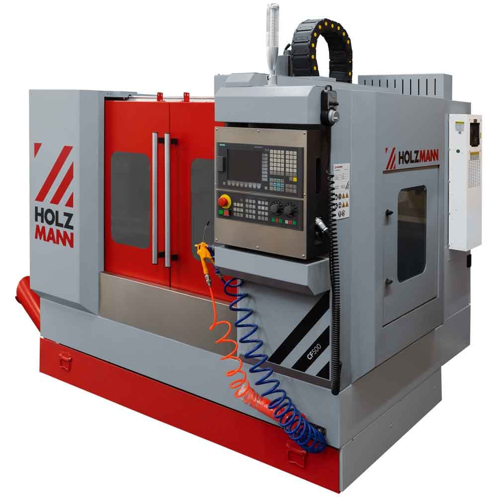 FREZARKA CNC DO METALU HOLZMANN CF500 Z SIEMENS 808D I MAGAZYNEM NARZĘDZI