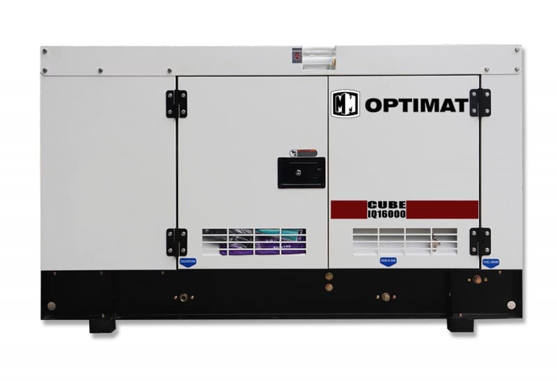 GENERATOR AGREGAT OPTIMAT IQ16000 CUBE 14KW DIESEL TRÓJFAZOWY 400V