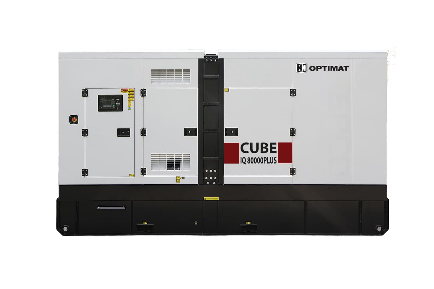 GENERATOR AGREGAT OPTIMAT IQ80000PLUS CUBE 80 KW DIESEL TRÓJFAZOWY 400